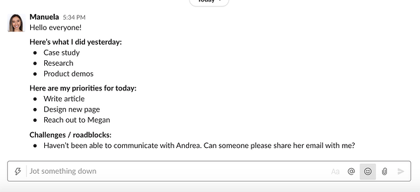 أدوات للاجتماعات غير المتزامنة