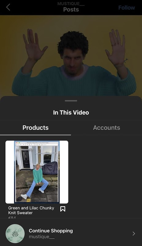 annonces achetables instagram