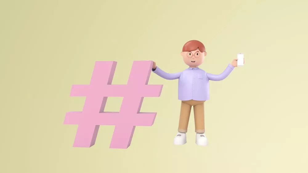 Hashtag para entrar Hashtag to enter