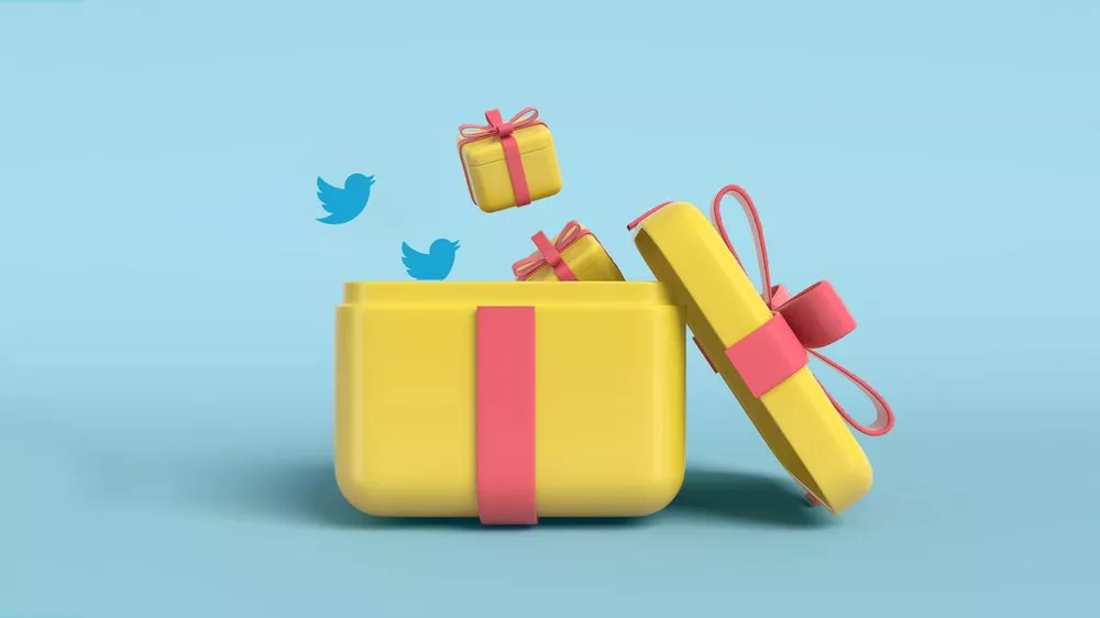 sorteio do Twitter Twitter giveaway