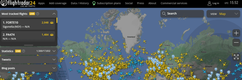 أفضل 30 موقعًا لعلاج الملل- رادار الطيران 24