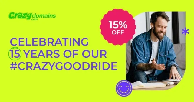 Keine Feier ist komplett ohne Geschenke. Holen Sie sich Ihren, indem Sie den seitenweiten Rabatt für verrückte Domains nutzen, und melden Sie sich als Partner für umsatzgenerierende Möglichkeiten an.