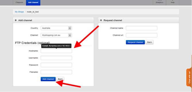 Soumettre FTP avec le nom du flux Connexity Submit FTP with Connexity Feed Name