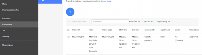โปรโมชันจากผู้ขาย การเพิ่มประสิทธิภาพฟีด Google Shopping Merchant Promotions Google Shopping Feed Optimization