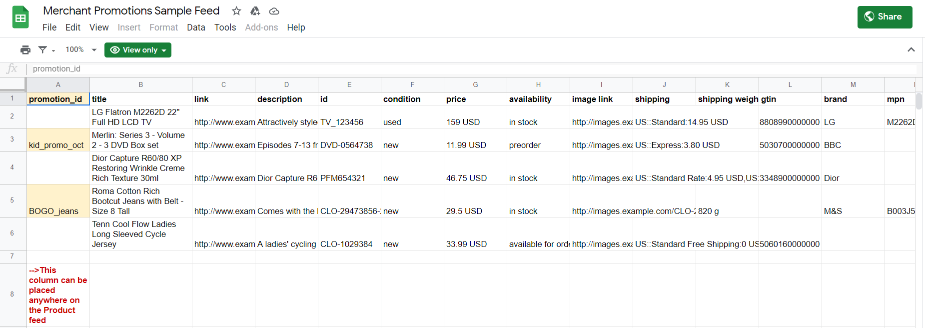 tüccar_promotions_sample_feed