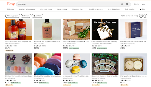 vânzarea-produse-frumusețe-etsy