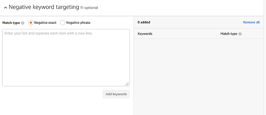 segmentación_por_palabras_clave_negativas_amazon