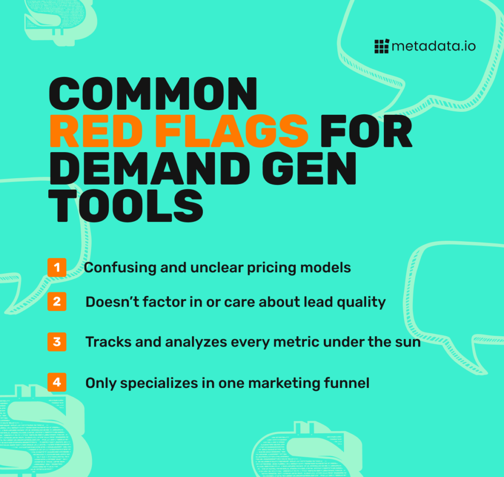 B2B 需要創出ツールの危険信号