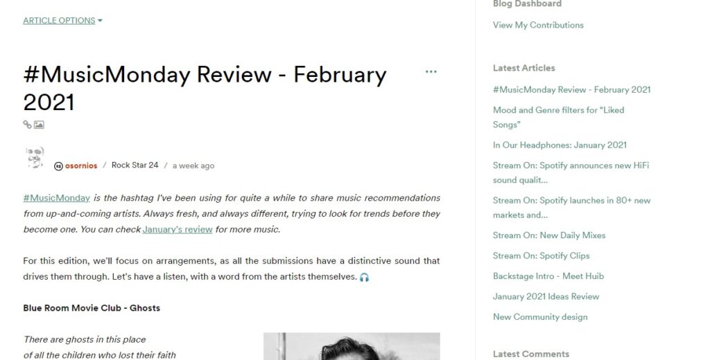 บล็อก Spotify สำหรับการตลาดขาเข้าของคุณ