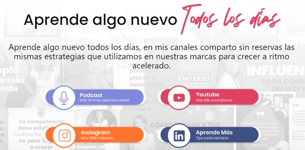 Vilma Nunez este un exemplu clar de strategie de inbound marketing