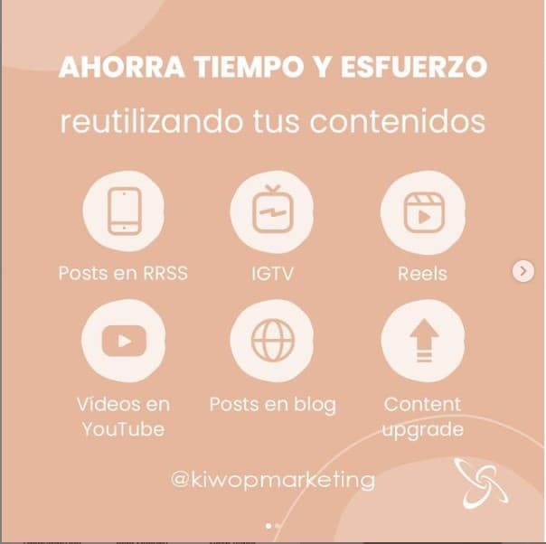 อินสตาแกรมการตลาดเนื้อหา kiwop instagram