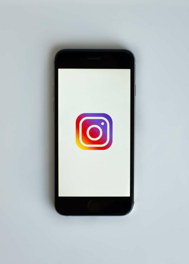 Sigla telefonului Instagram