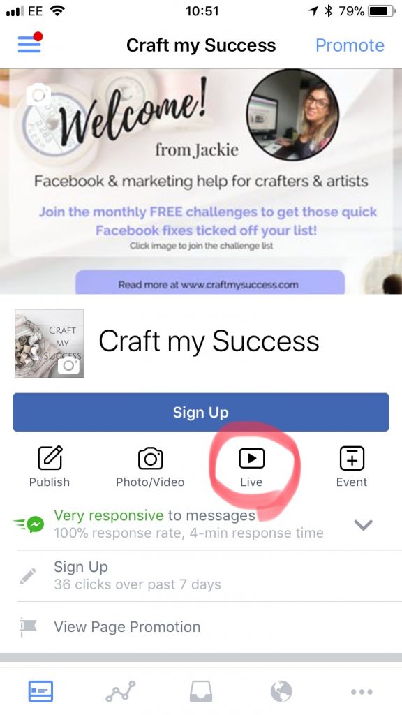페이스북 라이브 팁 라이브 진행 방법