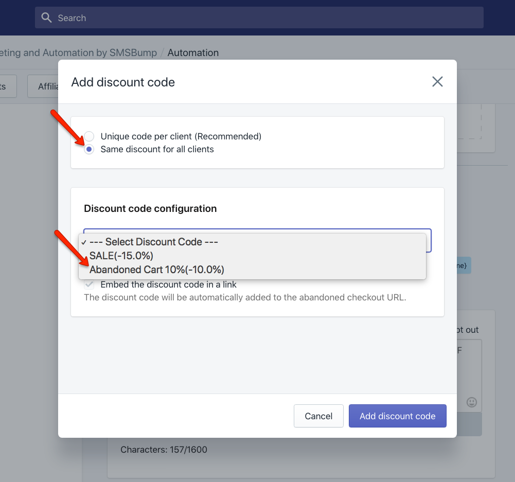 Agregar descuento masivo para todos los clientes en Shopify