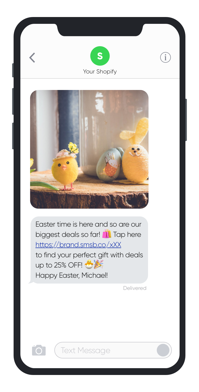 SMSBump SMS การรักษาลูกค้าอีสเตอร์อัตโนมัติ