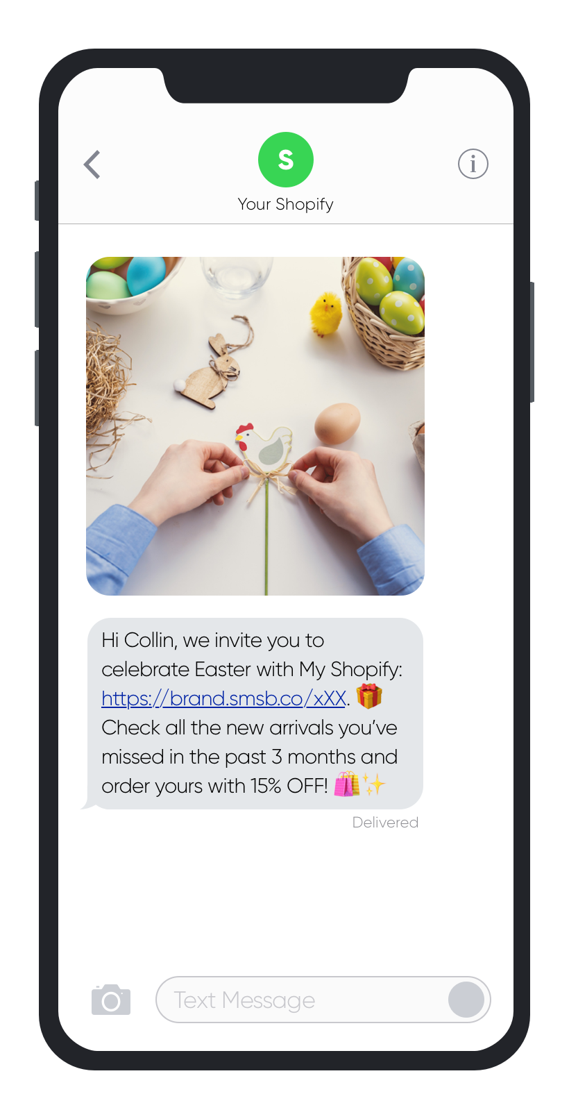 SMSBump SMS การรักษาลูกค้าอีสเตอร์อัตโนมัติ