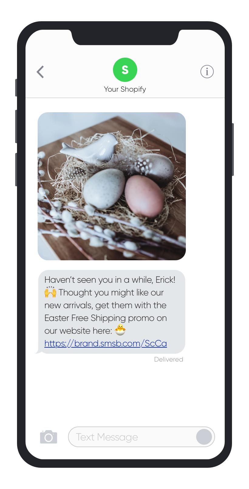 SMSBump SMS การรักษาลูกค้าอีสเตอร์อัตโนมัติ