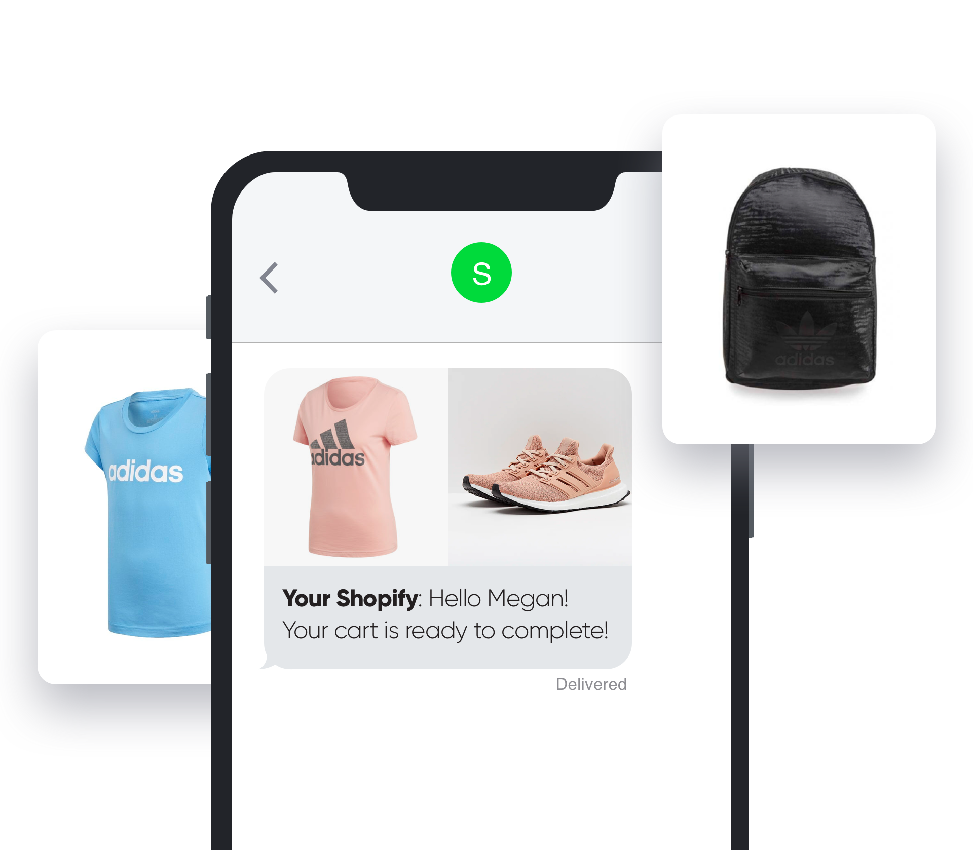 SMSBump Branded Abandoned Cart Recovery SMS-Automatisierung für Shopify