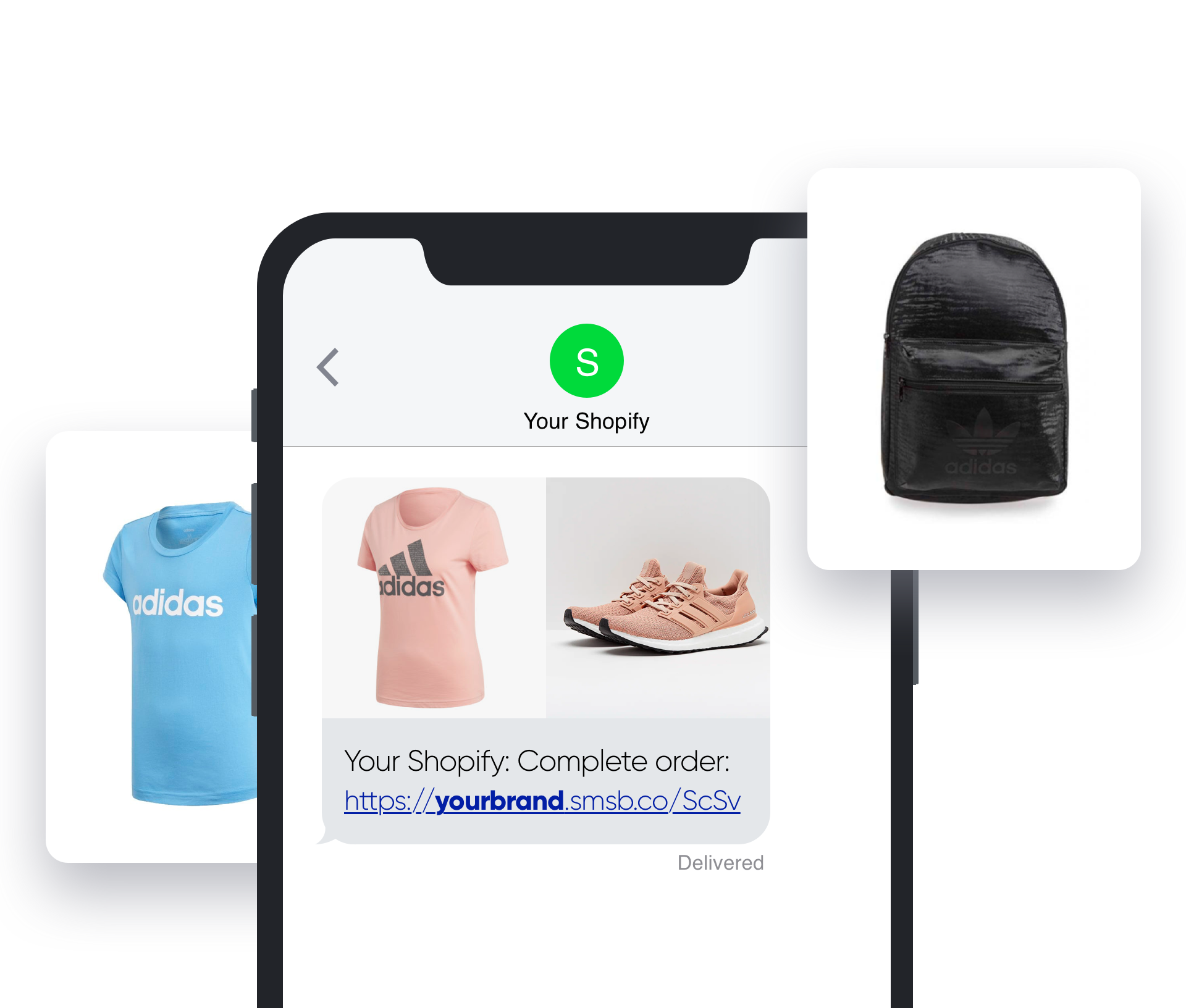 Gekürzte SMSBump-Marken-URLs für SMS-Automatisierungen zur Wiederherstellung abgebrochener Warenkörbe in Shopify