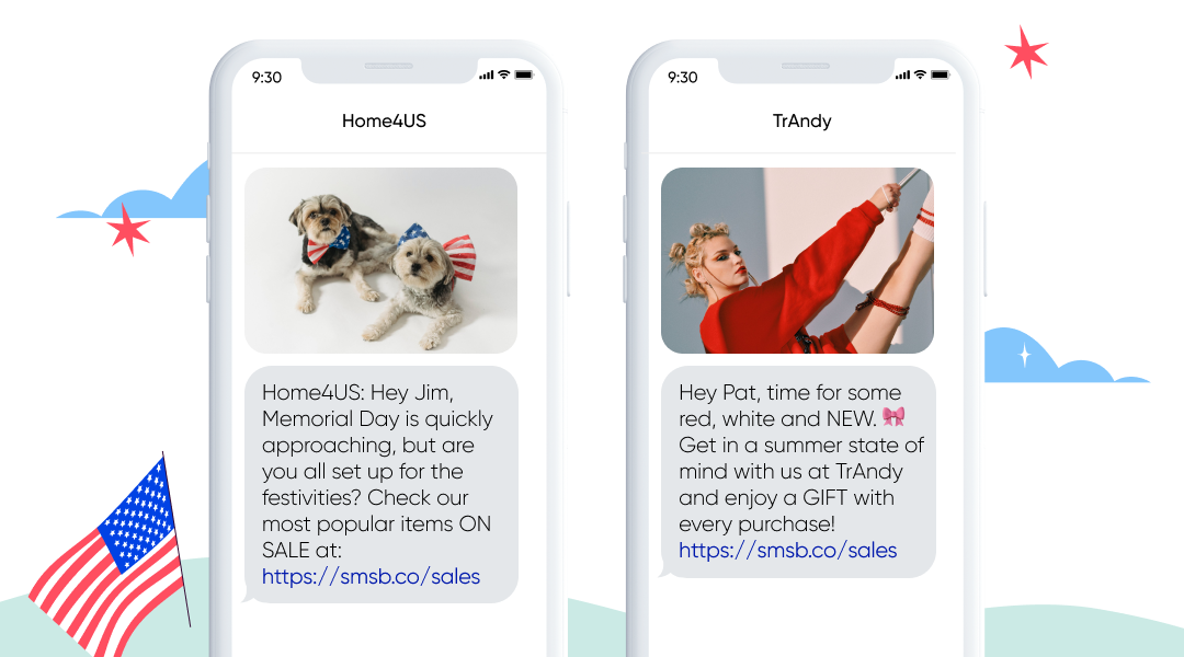 SMS テンプレート