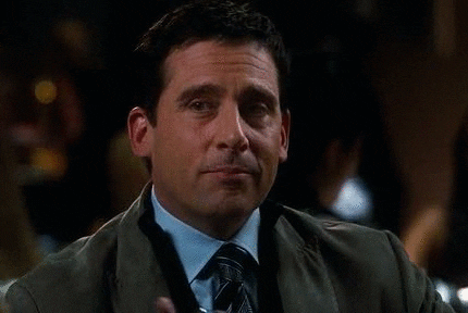 Michael Scott Tepki GIF