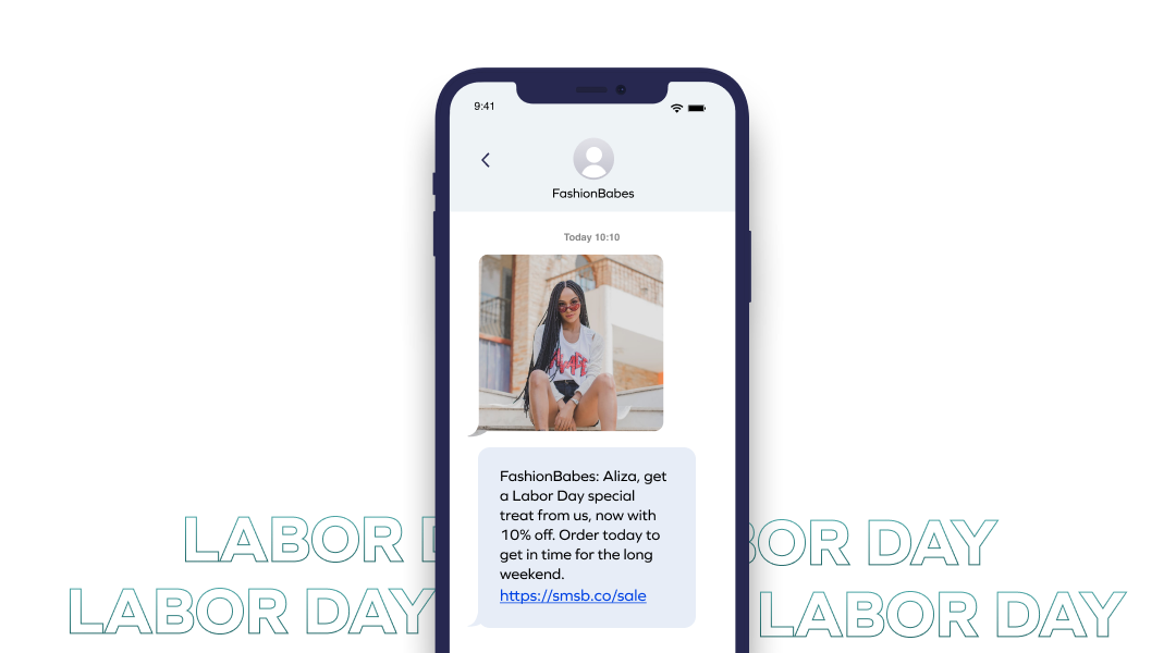 労働者の日 SMS テンプレート