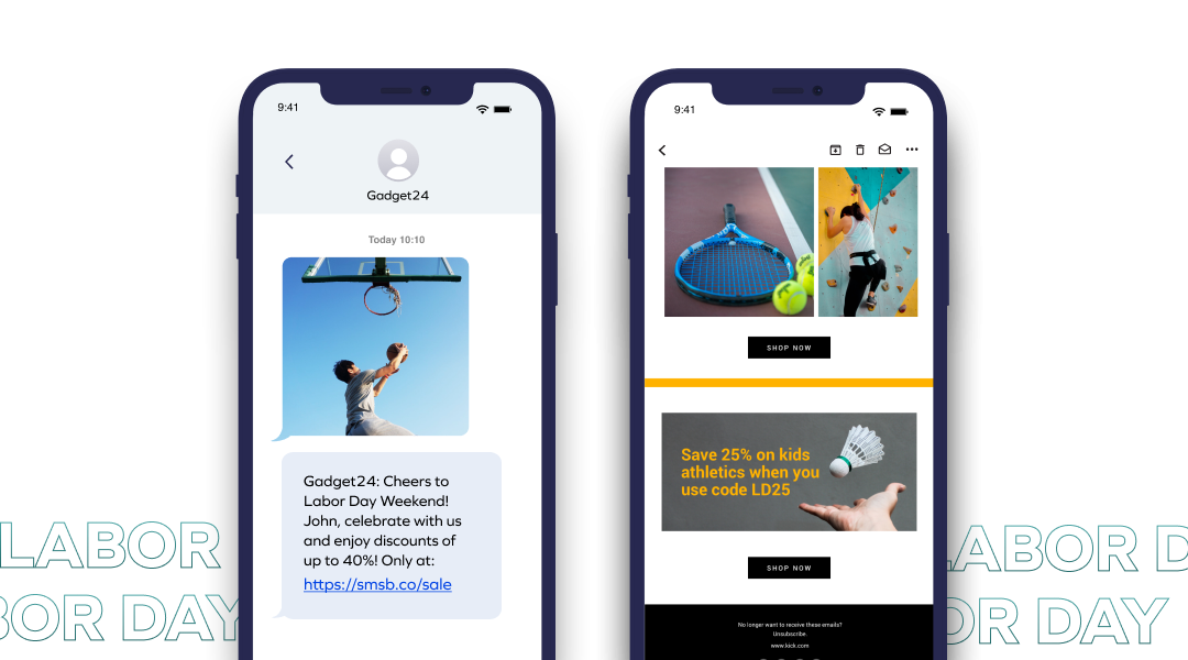 労働者の日 SMS テンプレート