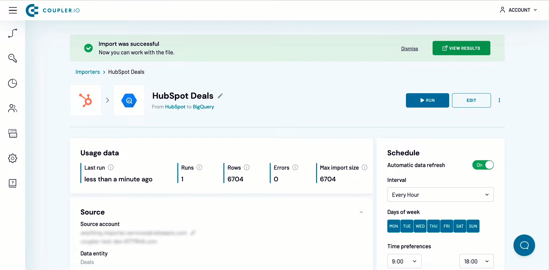 Koppler-Schnittstelle