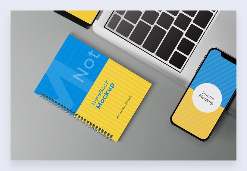 下载免费的螺旋笔记本模型