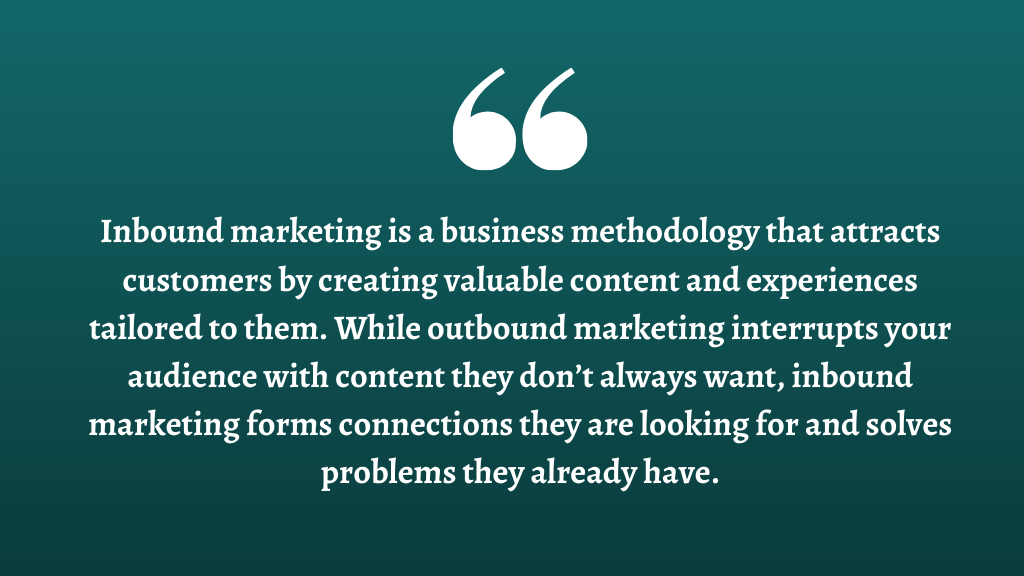 インバウンドマーケティングを理解するための簡単なガイド。 1 What is inbound marketing