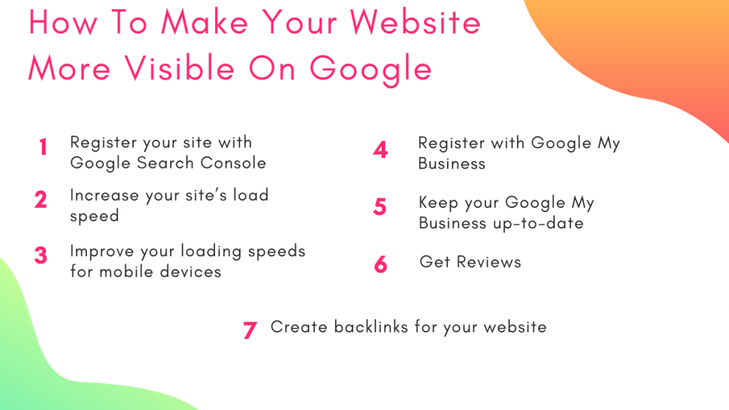 จะส่ง URL ไปยัง Google เพื่อสร้างดัชนีได้อย่างไร 9 How To Make Your Website More Visible On Google