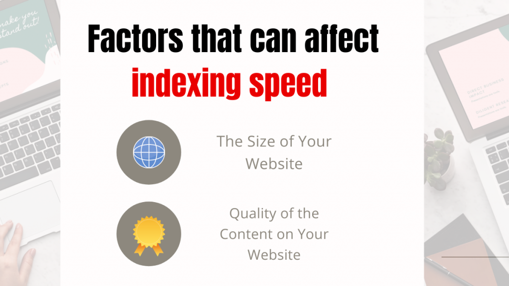 จะส่ง URL ไปยัง Google เพื่อสร้างดัชนีได้อย่างไร 8 Factors that can affect indexing speed