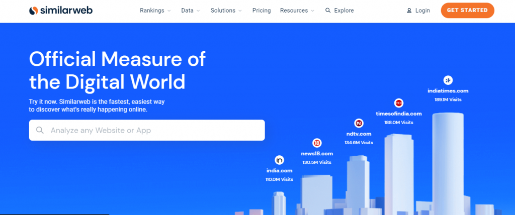 增加网站流量的 50 种方法 10 SimilarWeb