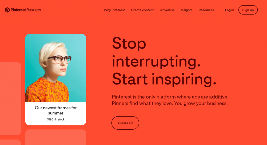 增加网站流量的 50 种方法 7 business pinterest