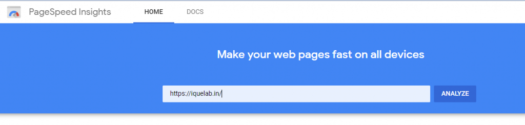ما هو Technical SEO - 15 قائمة مراجعة فنية رئيسية لكبار المسئولين الاقتصاديين 4 google page speed test