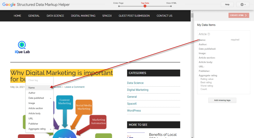 ما هو Technical SEO - 15 قائمة مراجعة فنية رئيسية لـ SEO 3 Schema markup