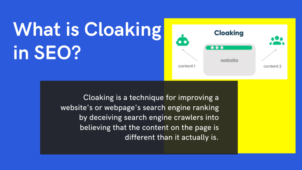 O que é Cloaking em SEO e Diferentes Tipos de Cloaking 1 What is Cloaking in SEO