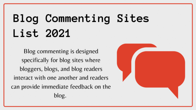 أفضل قائمة مواقع التعليق على مدونة DoFollow عالية DA 2021 1 Blog Commenting Sites