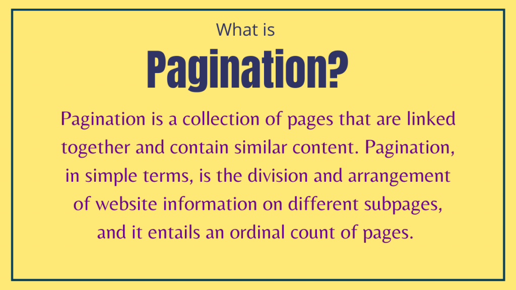 ما هو ترقيم الصفحات ولماذا نستخدمها؟ 1 What is Pagination