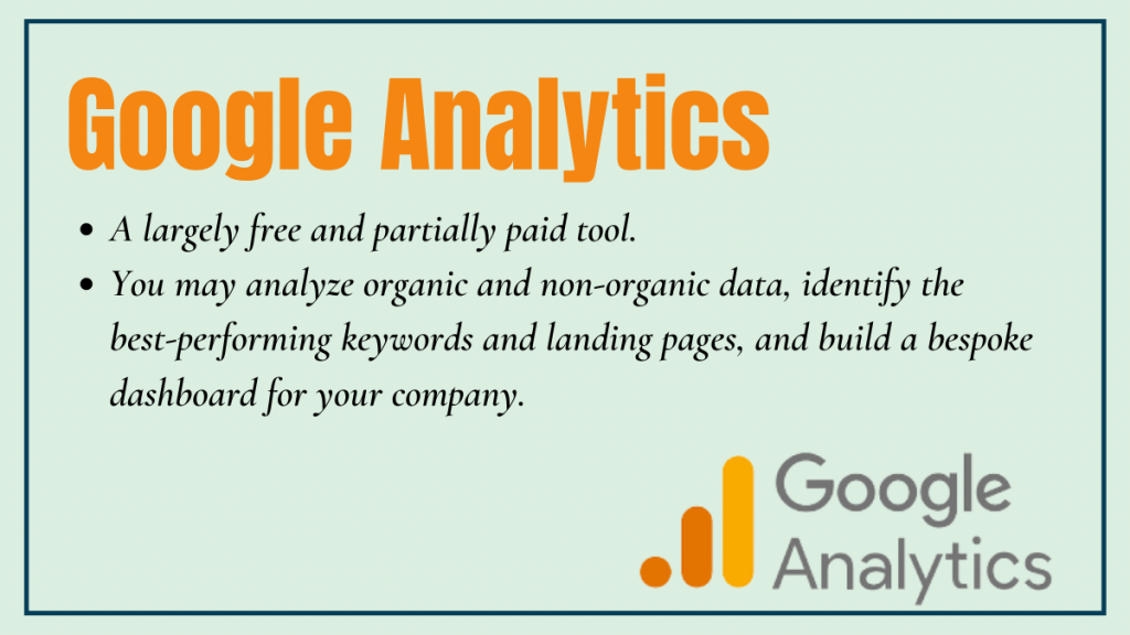 Google Analytics - LOCAL SEO TOOL