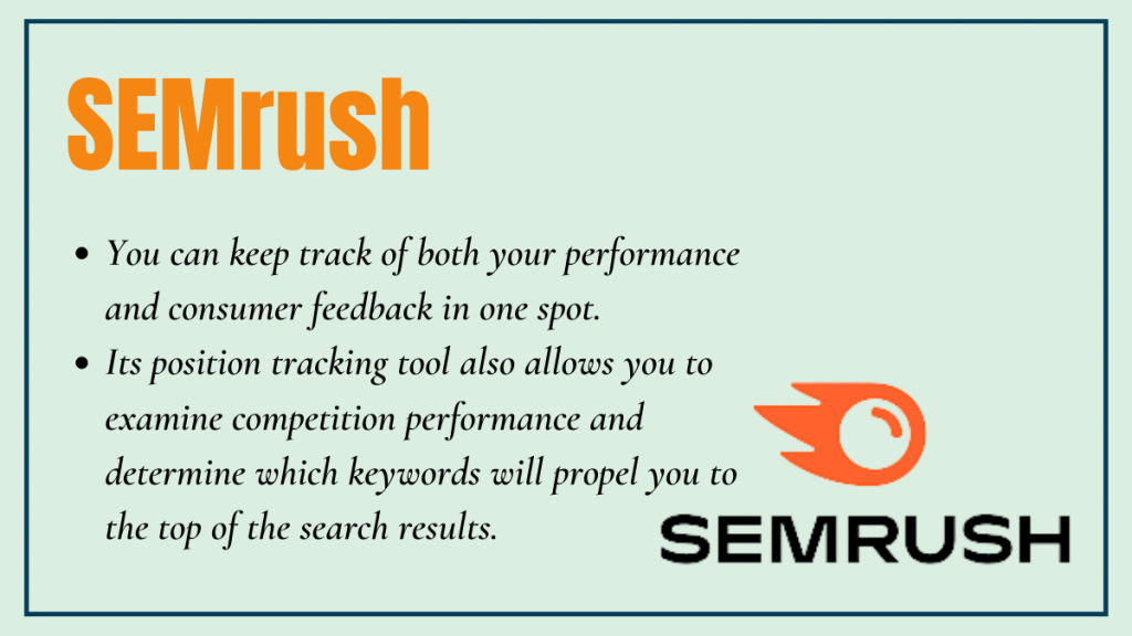 semrush - local seo tool