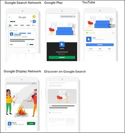 Universal app campaign