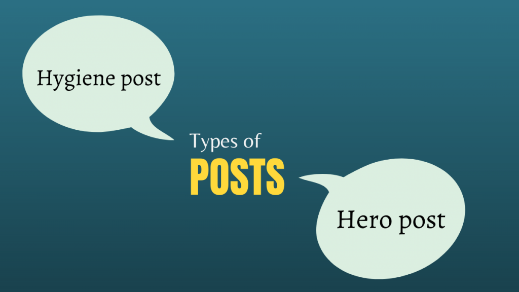 types of posts