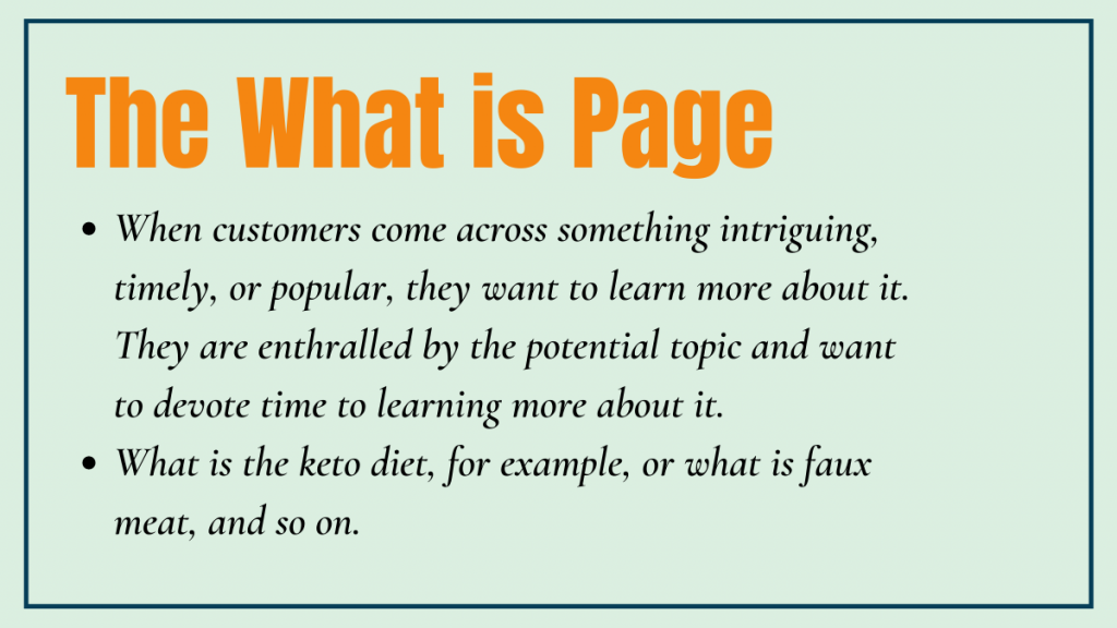 重要なページ: 知っておくべきこと 7 The What is Page