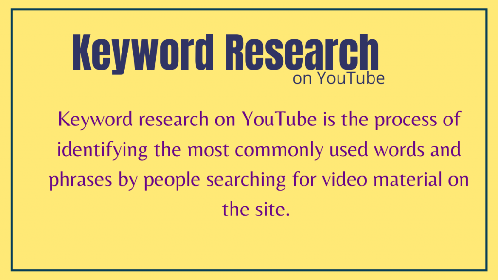 Penelitian Kata Kunci YouTube: Semua yang perlu Anda ketahui Keyword Research on YouTube