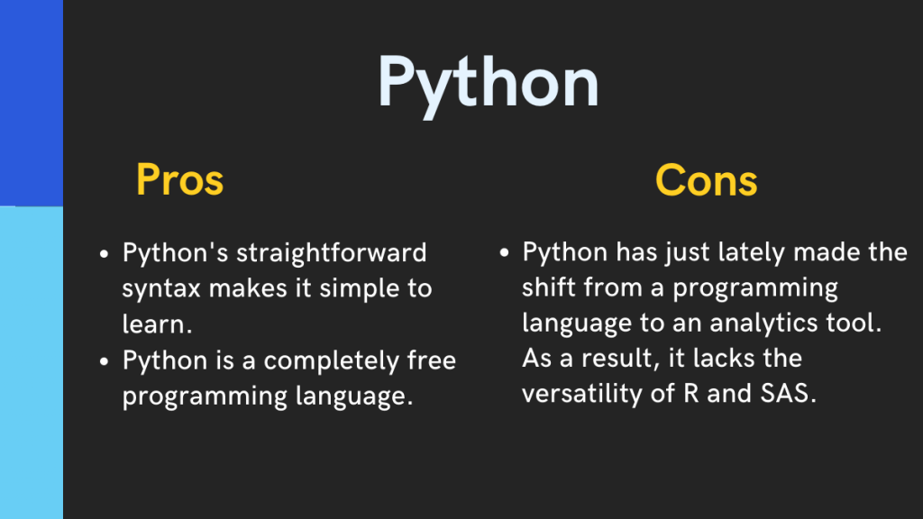 أفضل 5 أدوات تحليلية يحتاج كل عالم بيانات إلى معرفتها 3 Python