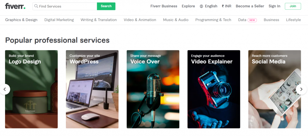 21 siti fantastici che ti pagheranno $ 100+ per articolo 2 Fiverr