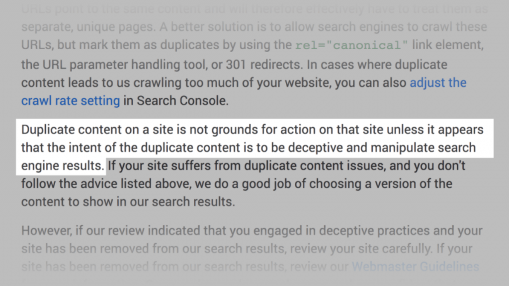 重複コンテンツと SEO: 完全ガイド 5 duplicate content penalty