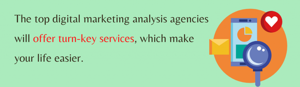 The top digital marketing analysis agency