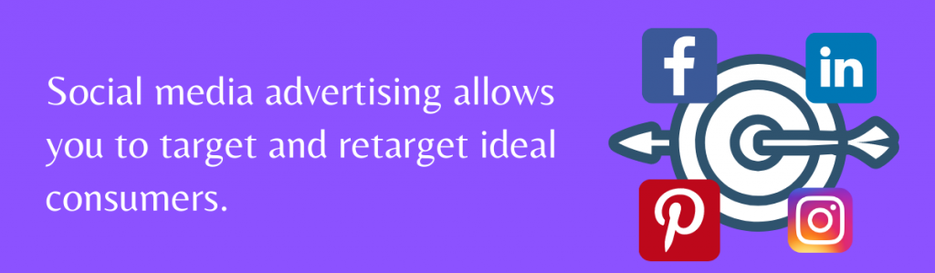 Jak media społecznościowe pomagają w marketingu? 6 Social media advertising allows you to target and retarget ideal consumers.
